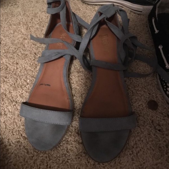 blue sandals - Picture 1 of 2